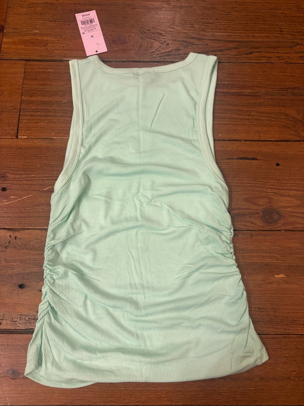 wild fable Mint Ribbed Shell Tank Top - Picture 6 of 6